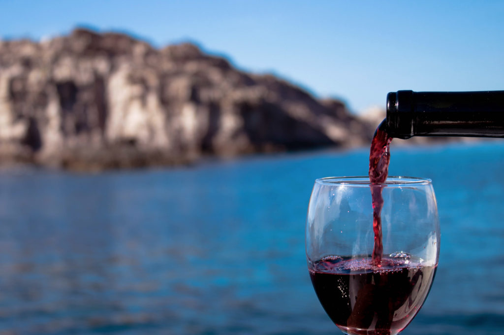 degustazione di vini sul mare